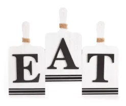 "Eat" Cutting Board Wall Decor