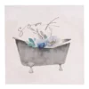 "Soak" Bathtub Art Canvas, (12" X 12") 1 "Soak" Bathtub Art Canvas, (12" X 12") -Household Items Sale 810618945 A0