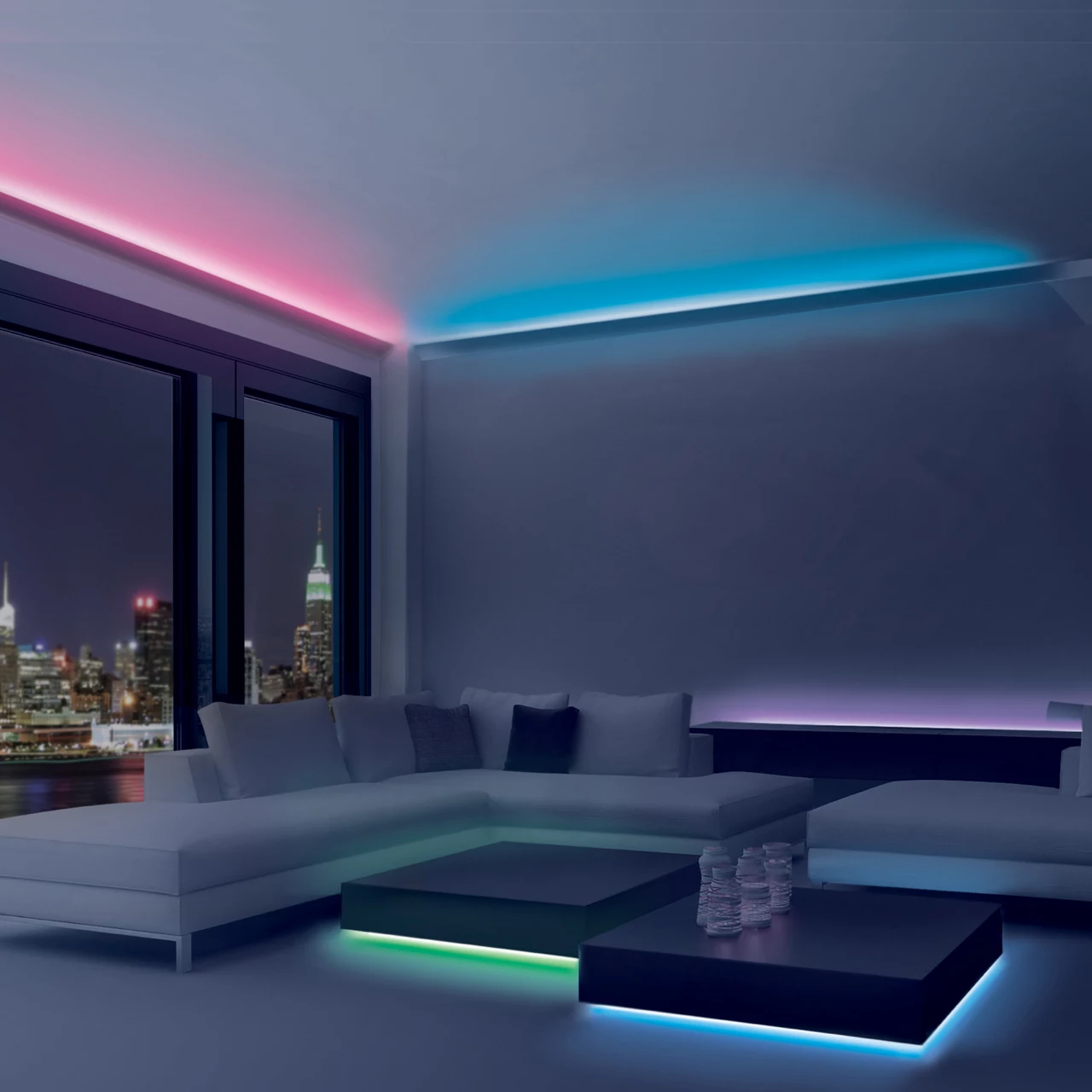 Glow-Up 16.4' RGB LED Strip Light 5 Glow-Up 16.4' RGB LED Strip Light - Image 3