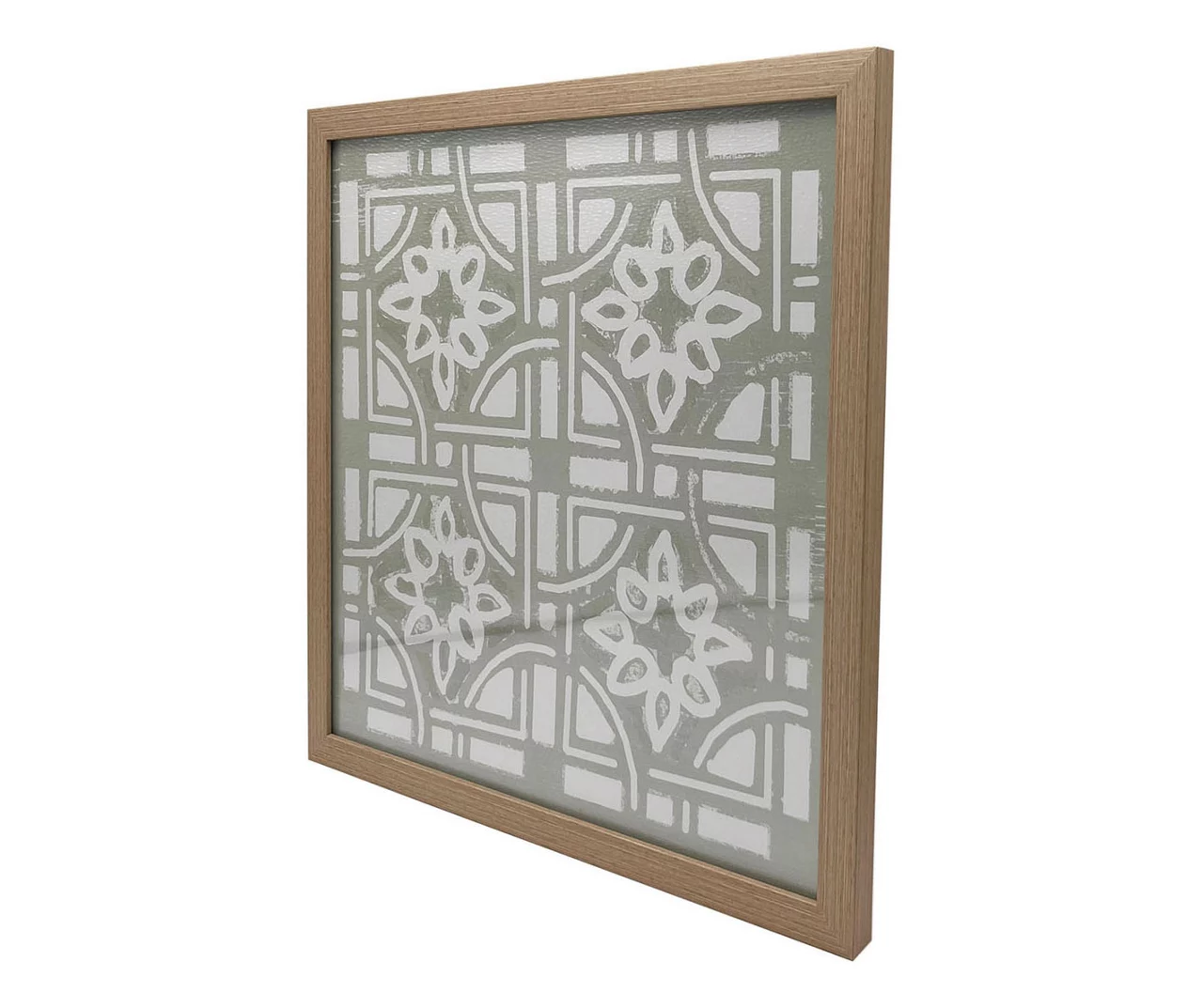 Aquastone Patina Quatrefoil Framed 2-Piece Art Decor Set 4 Aquastone Patina Quatrefoil Framed 2-Piece Art Decor Set - Image 2