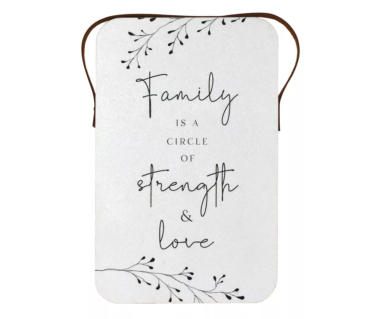 "Strength & Love" Floral Bud Hanging Wall Decor 3 "Strength & Love" Floral Bud Hanging Wall Decor