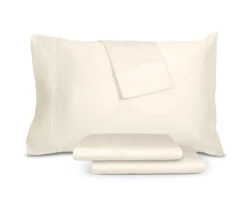 Sharper Image Sand Sateen 1,000-Thread Count Queen 4-Piece Sheet Set