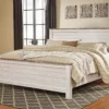 Signature Design By Ashley Willowton California King Panel Bed 2 Signature Design By Ashley Willowton California King Panel Bed -Household Items Sale combo780022