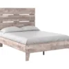 Signature Design By Ashley Neilsville Whitewash Full Panel Platform Bed -Household Items Sale combo790019
